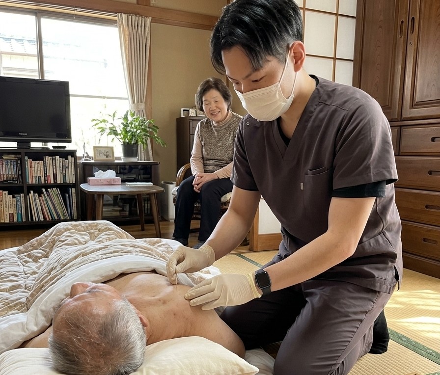 訪問施術のスタート